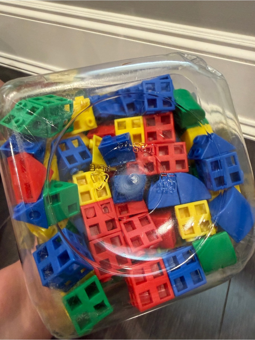 Lakeshore Snap & Build Blocks Jar Building Kids Toddlers - Picture 7 of 7